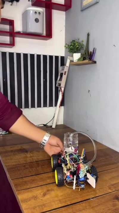 Techa Tronic uses temperature sensors and an Arduino board to fight even the smallest fires