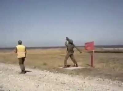 shooting for first time with AA RPG igla