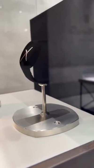 Watch coated in the world's darkest material 