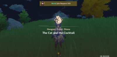 Diona's Hangout Quest be like