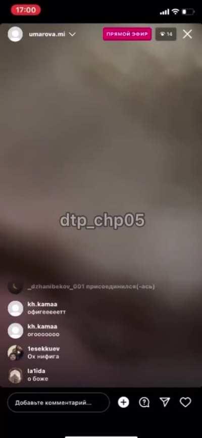 Fatal crash during livestream in Russia(Context in description)