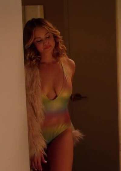 Debby Ryan can definitely handle two buds ;)