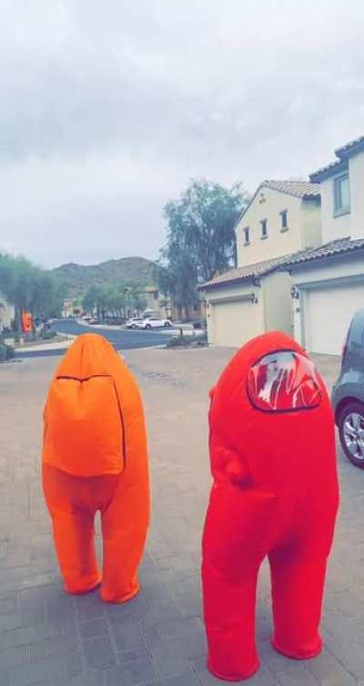 Made my son’s (and his best friend’s) costume this year