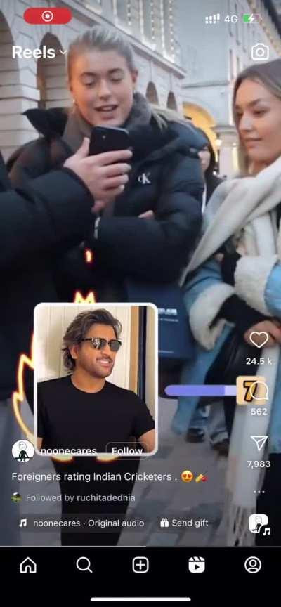 She doesn’t know but we know