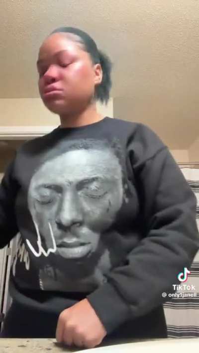 A mother gets emotional talking about raising an autistic child without a village