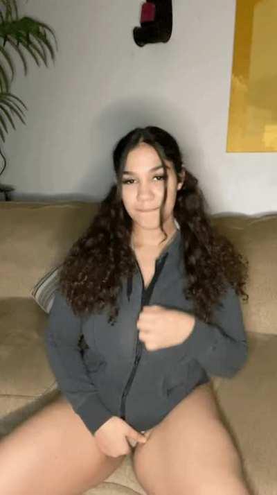 I’m a bit awkward hopefully my tits make up for it