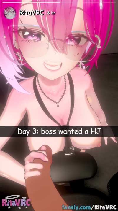 Would you last an office mandated handjob?