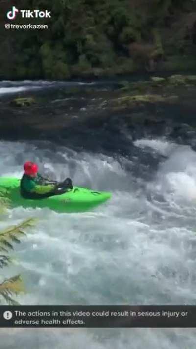 HMRB while I kayak off a waterfall