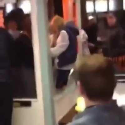 Defending himself or overly aggressive???