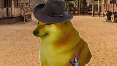 Time to get your big iron caw caw