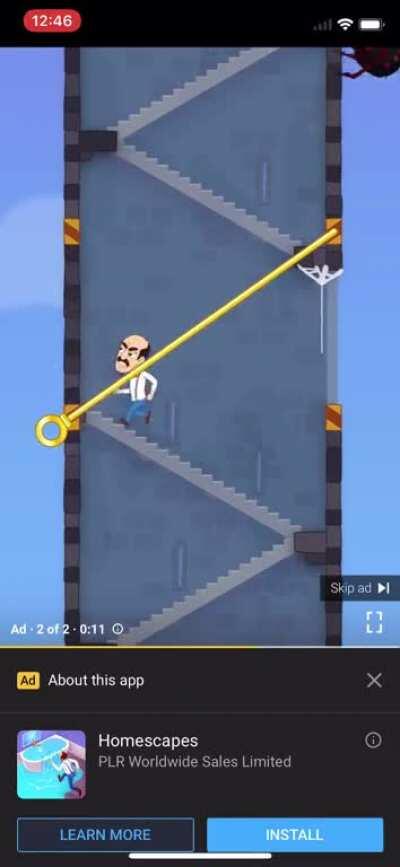 Bald cunt watches his wife get fucked by a spider