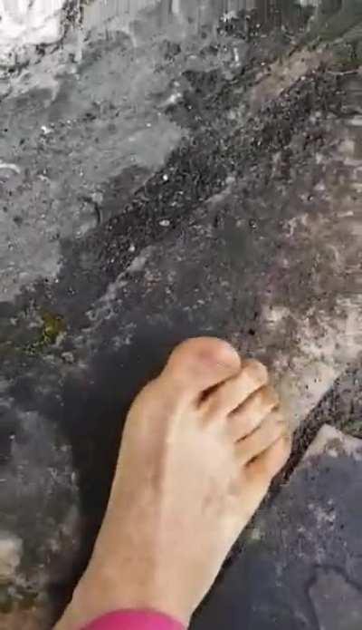 First crush of the day