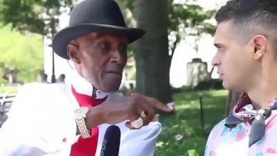 95 year old man spits some facts