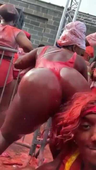 Just your everyday Jouvert chaos 😄