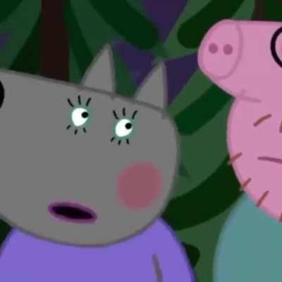 Papai pig sempre um passo a frente