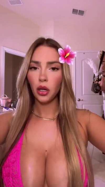 bigger than her head