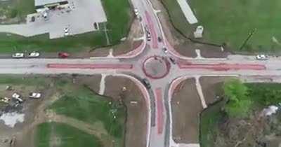 When a new roundabout is built