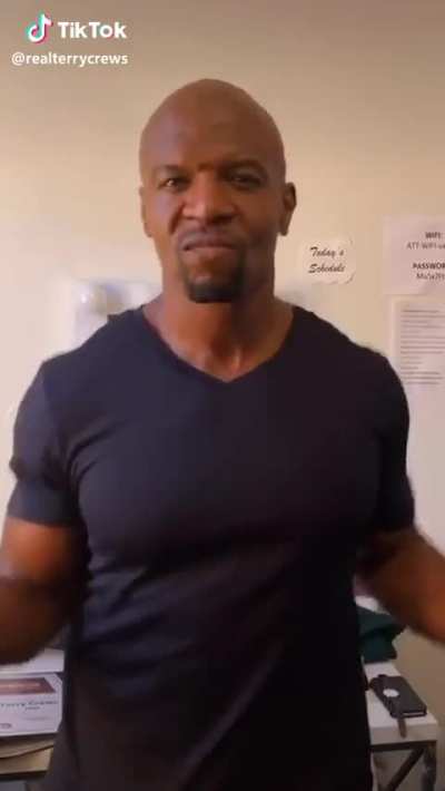 This is the only video from TikTok that I’ve ever actually liked. Terry Crews really can do anything