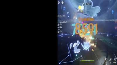 How extreme are the new Nod-Krai mechanics? 12-2-2 Abyss showcase comparison with Ganyu!