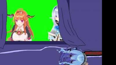 POV: You're Suisei trying to sleep but your Holohouse neighbors keep recording green screen videos