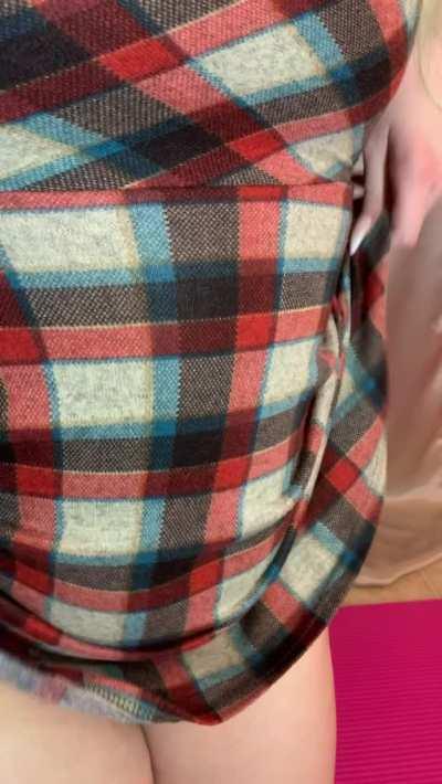 Wait til the skirt comes up...