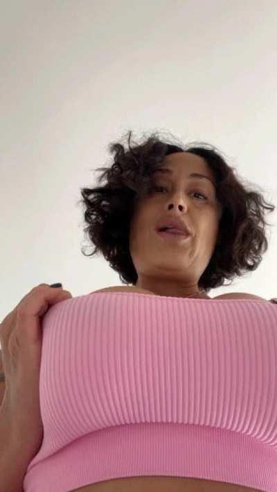 You can suck my nipples first baby…..