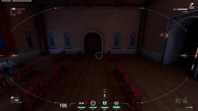 Found this hall at the range, I couldn't get in but the cam did :p