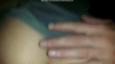 When you help him creampie her