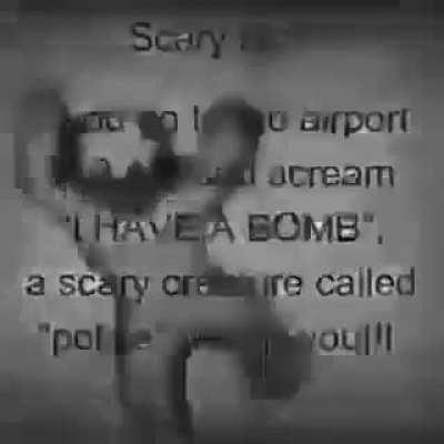 i did this in an airport game once