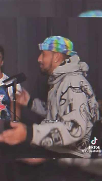 Kyrgios talking about playing mixed doubles with Serena 😅