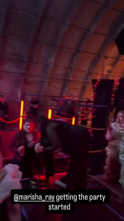 Marisha Ray bouncing DJ