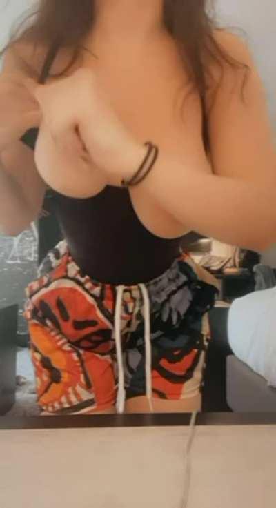 Sometimes I wonder if these natural DDDs are too big for my 5’1 frame