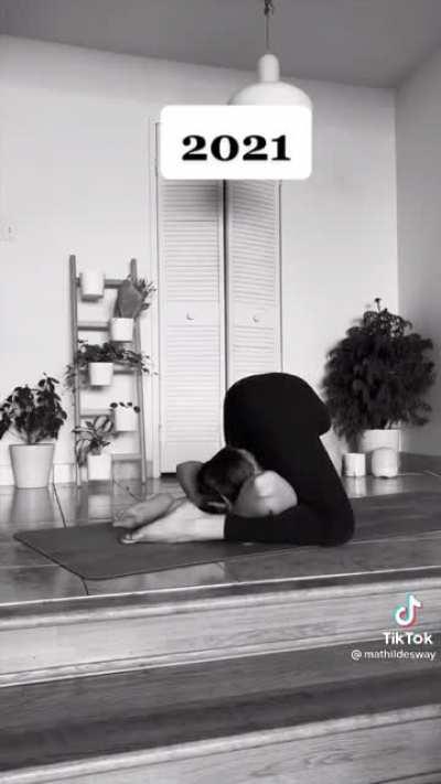 ‘My struggle’ One woman’s journey to sit on her own face