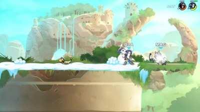 Scythe String With 2 Dodge Reads and Weapon Throw