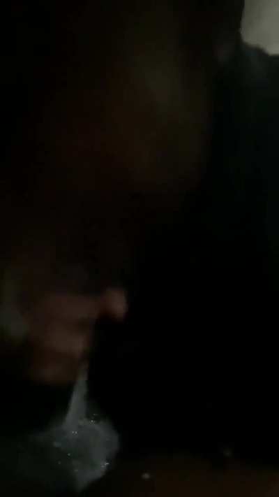 Sloppy ass blowjob that can put a nigga into coma