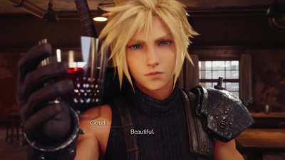 She ventured into Lifestream together with Cloud. Amidst the course of him trying to ascertain his memories, they became aware of the feelings which each other was holding - FFVII 10th Anniversary Ultimania

Only through honesty can one become complete