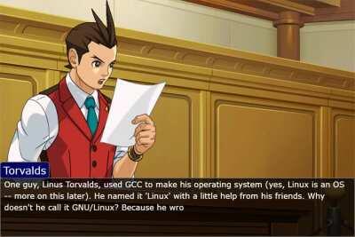 I'd just like to object for a moment