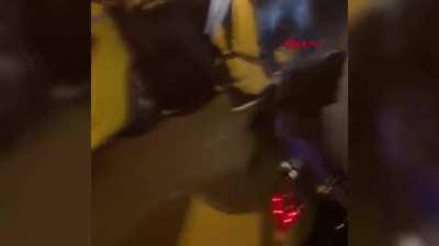 Turkish taxi driver scammed and beat French woman tourist in Istanbul