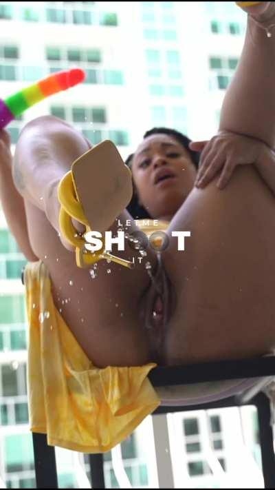 Made it rain for my neighbors 💦💦