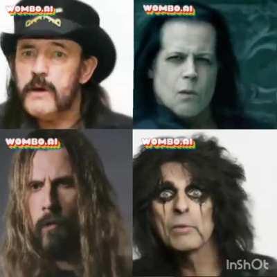 Lemmy, Danzig, Rob Zombie, and Alice Cooper lip sync a sea shanty ⚓