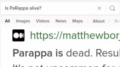 PARAPPA NOOOOOOO 😱😱😱