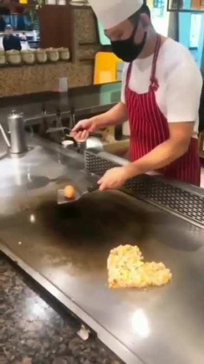 This artistic chef.