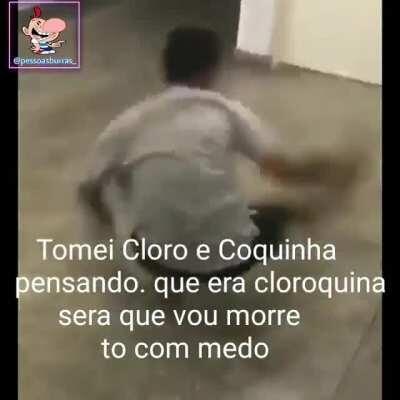 Huuum cloroquina gelada