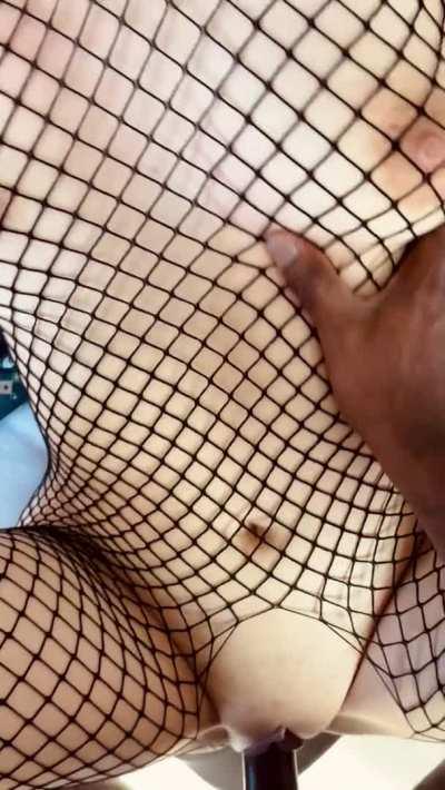 Love making her tits jiggle