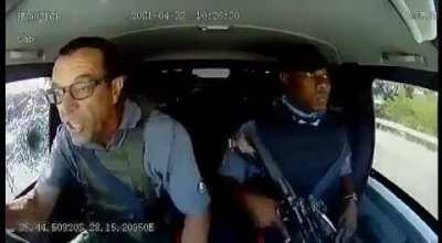 A difficult life for armored truck drivers in South Africa