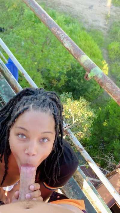 She said she needed some fresh air😏(OC)