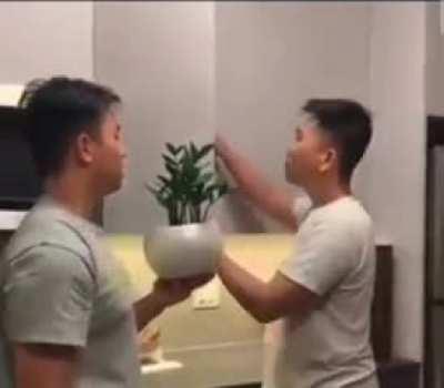 who hit her?????!!!!!!!