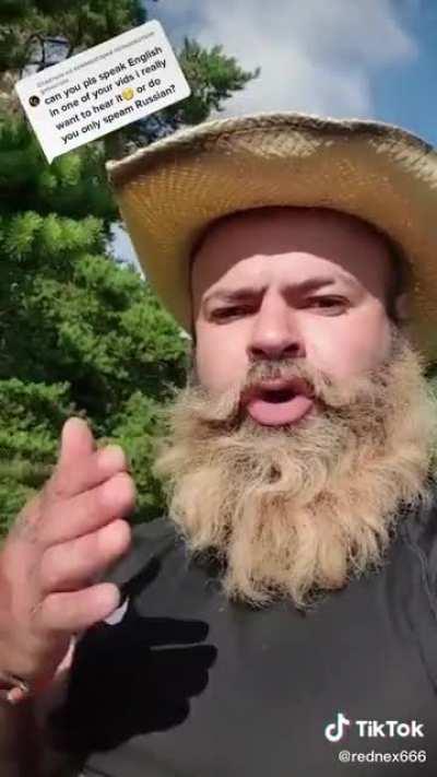 Russian cheese man > everyone else on tiktok