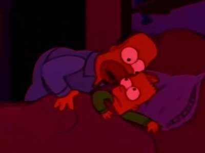 Henry explaining his crazy theories / thought process to Jeannie