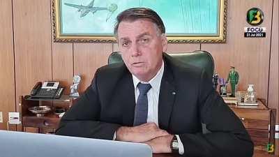 Bolsonaro: ‘Se PIB cresce 5% este ano e caiu 4% no ano passado, crescemos 9%’